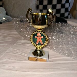 First Place Winner Trophy – Gingerbread Competition (Holiday)